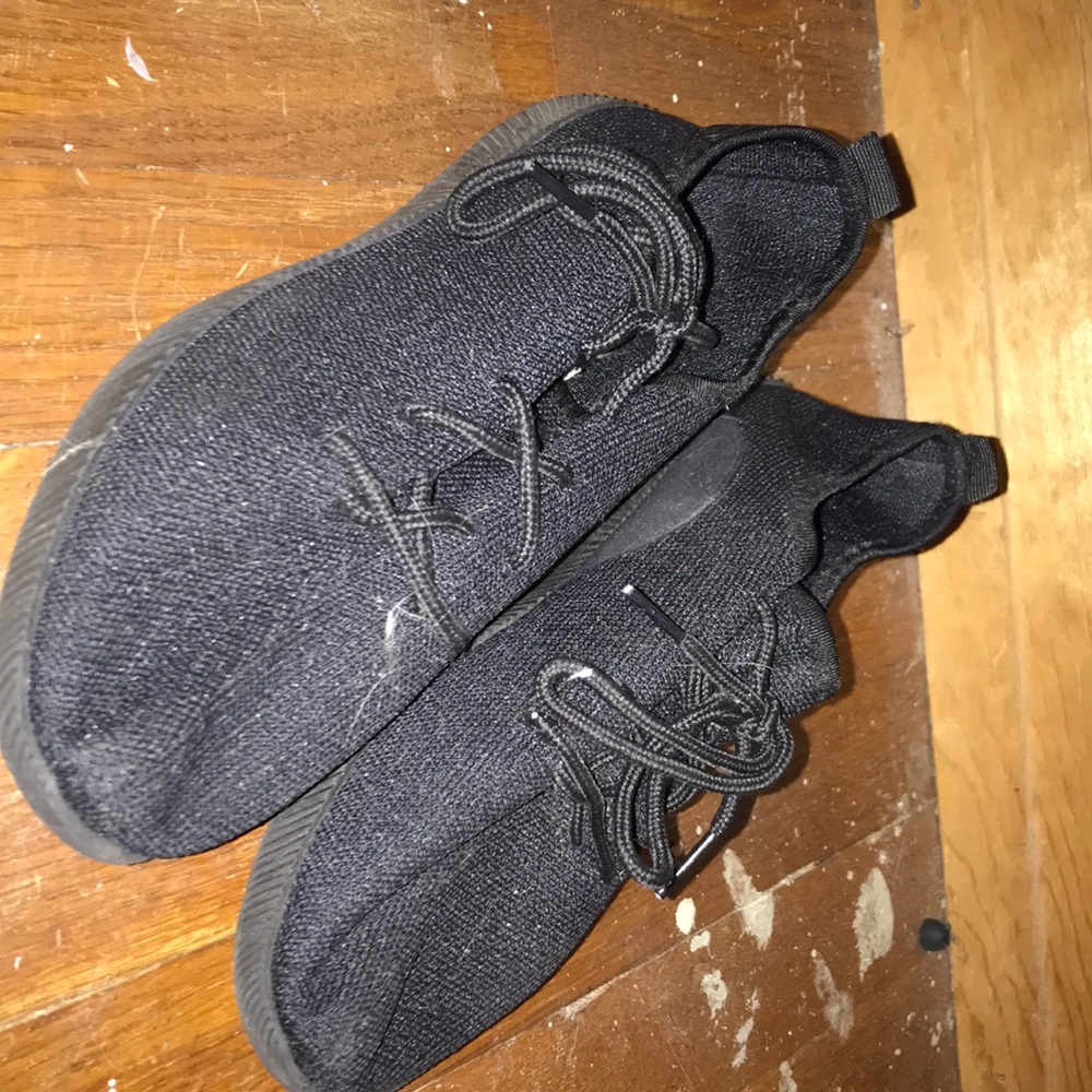 Black sneakers